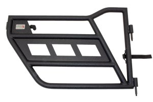 Jeep Gladiator JT Tube Doors - Front + Rear - Fishbone Offroad - Black textured - `20-`27